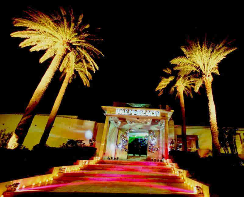 Palm Beach de Cannes  le soir