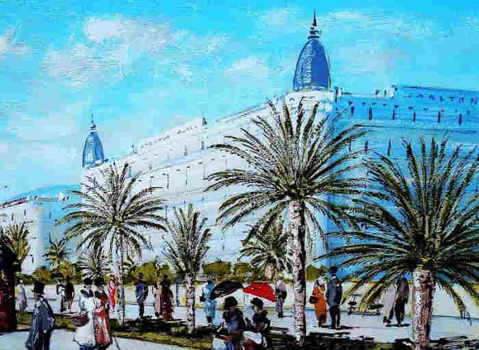 Cannes, Carlton &agrave; la belle &eacute;poque